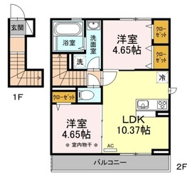 シン・オオヌキソウの物件間取画像